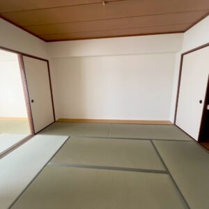 和室　新しい畳で気持ちいいです。