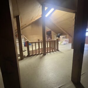 屋根裏にもたっぷり収納できます