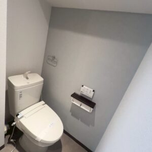 ●トイレという狭い空間にもさり気ないこだわりを。