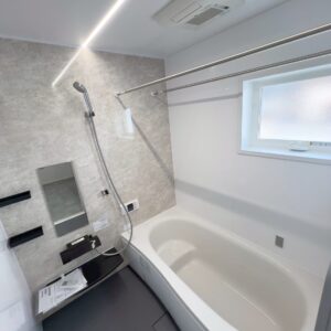 ⑬1坪サイズのお風呂で1日の疲れを癒してください