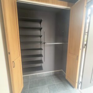 玄関の収納スペースも充実