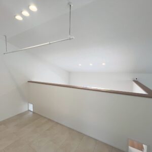 室内の物干しスペース